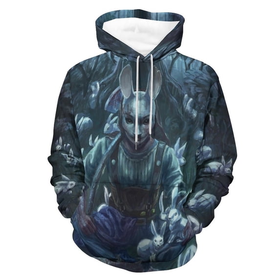 Dead by Daylight DBD Unisex Adult Hoodie Casual Hooded Sweatshirt Pullover Novelty 3D Printed Sweater Jacket 3XL
