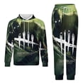 thumbnail image 1 of Dead by Daylight DBD Unisex Adult Sweatsuits Hoodie & Sweatpants Long Sleeve Hooded Sweatshirt Matching Joggers Tracksuit Sets M, 1 of 9