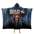 thumbnail image 1 of Dead by Daylight DBD Wearable Blanket Cloak Arctic Velvet Hooded Blanket Soft Fuzzy Hoodie Blanket Cape for Adults Kids 40"x50", 1 of 8