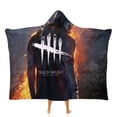 thumbnail image 1 of Dead by Daylight DBD Wearable Blanket Cloak Arctic Velvet Hooded Blanket Soft Fuzzy Hoodie Blanket Cape for Adults Kids 40"x50", 1 of 8
