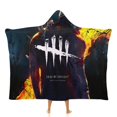 thumbnail image 1 of Dead by Daylight DBD Wearable Blanket Cloak Arctic Velvet Hooded Blanket Soft Fuzzy Hoodie Blanket Cape for Adults Kids 50"x60", 1 of 8