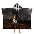 thumbnail image 1 of Dead by Daylight DBD Wearable Blanket Cloak Arctic Velvet Hooded Blanket Soft Fuzzy Hoodie Blanket Cape for Adults Kids 50"x60", 1 of 8