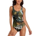 thumbnail image 1 of Dead by Daylight DBD Womens Bathing Suits One Piece Swimsuits Cute Bikini Printed Swimwear Cover Up Dress M, 1 of 7
