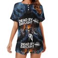 thumbnail image 1 of Dead by Daylight Women Pajamas Set Loungewear Sleepwear 2 Piece PJ Sets, 1 of 8