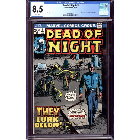 Dead of Night #3 - CGC 8.5 Comic Book