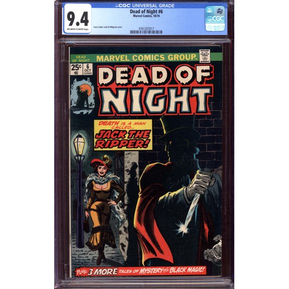 Dead of Night #6 - CGC 9.4 Comic Book