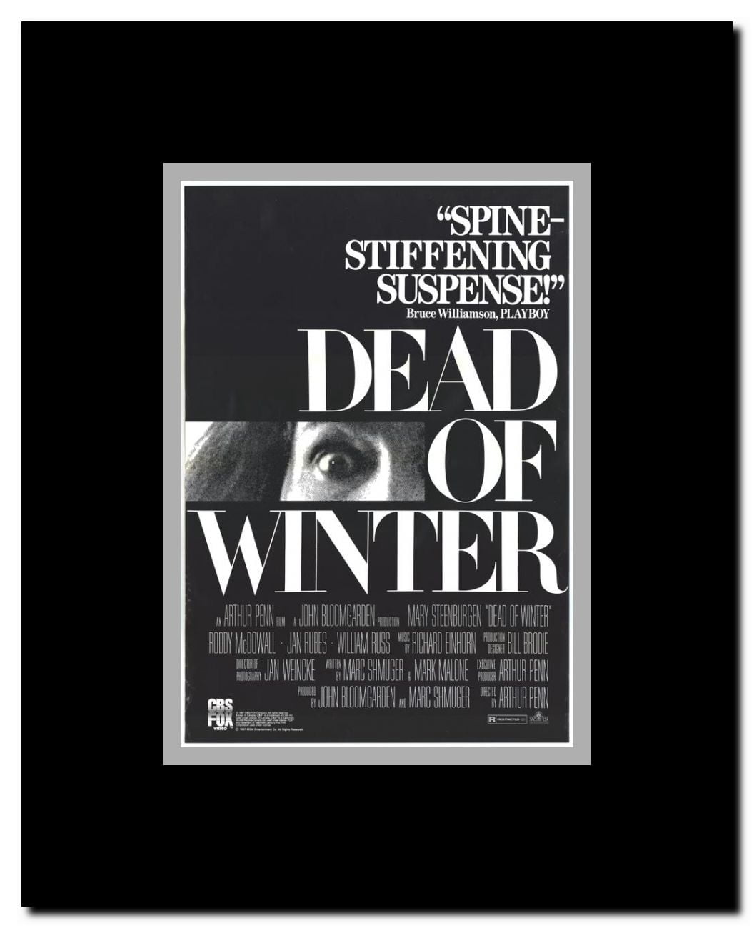 Dead of Winter Framed Movie Poster