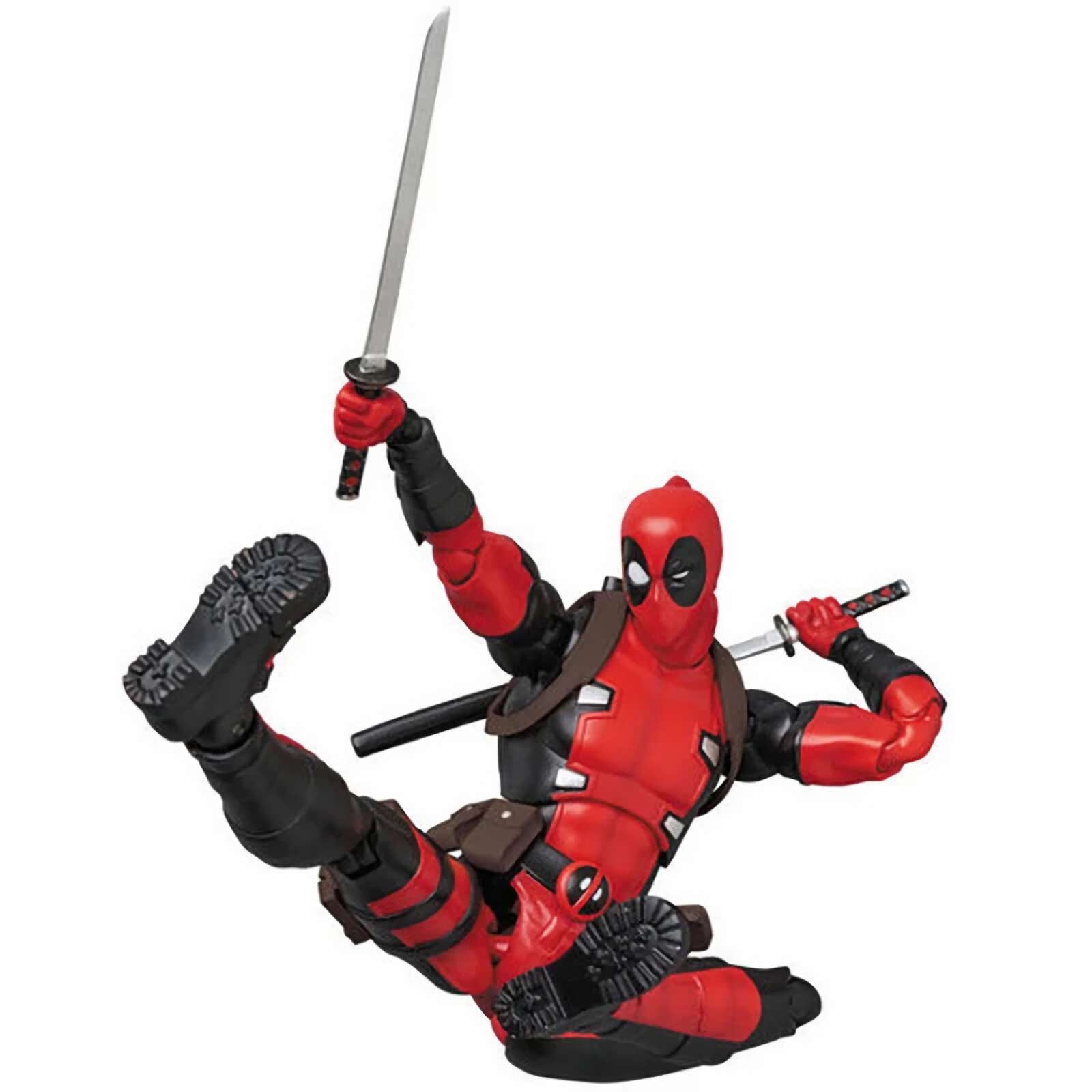 Dead pool Action Figure Comic Version GURIHIRU ART Ver. Mafex082 6-Inch Moveable Joints PVC Figures Figurine Toys