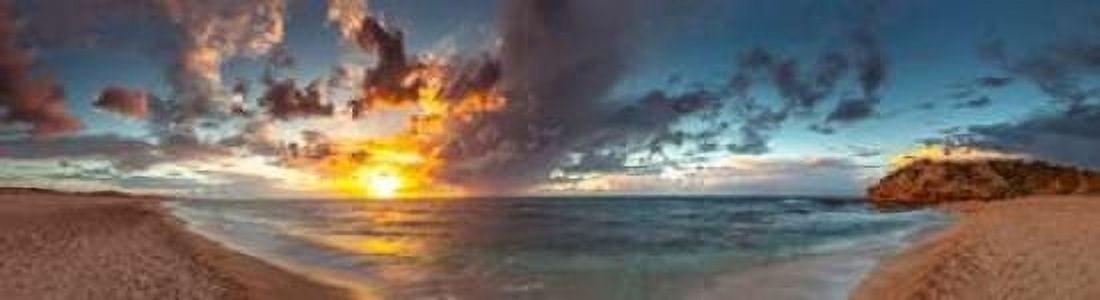 Dead sea Israel Canvas Art - Assaf Frank (12 x 36)