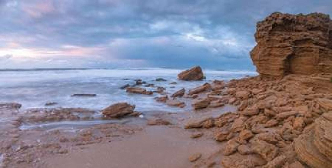 Dead sea Israel Canvas Art - Assaf Frank (24 x 48)