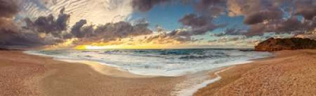 Dead sea Israel Canvas Art - Assaf Frank (8 x 24)
