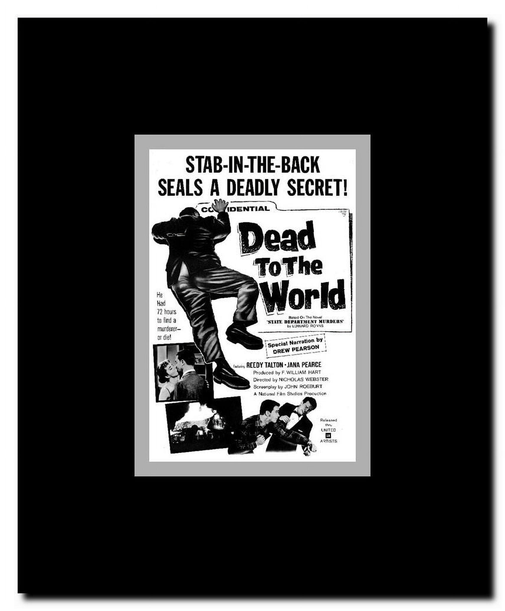 Dead to the World Framed Movie Poster