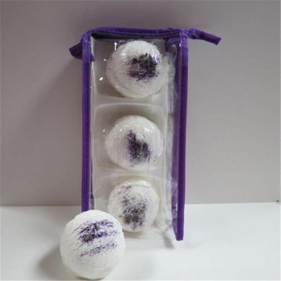 DeadSea-BBTLP01 Lavender Pomegranates Bubble Bath Truffles - Pack of 3