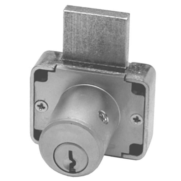 Deadbolt Lock With 1-.38 Cylinder Length For Drawers - Key 915
