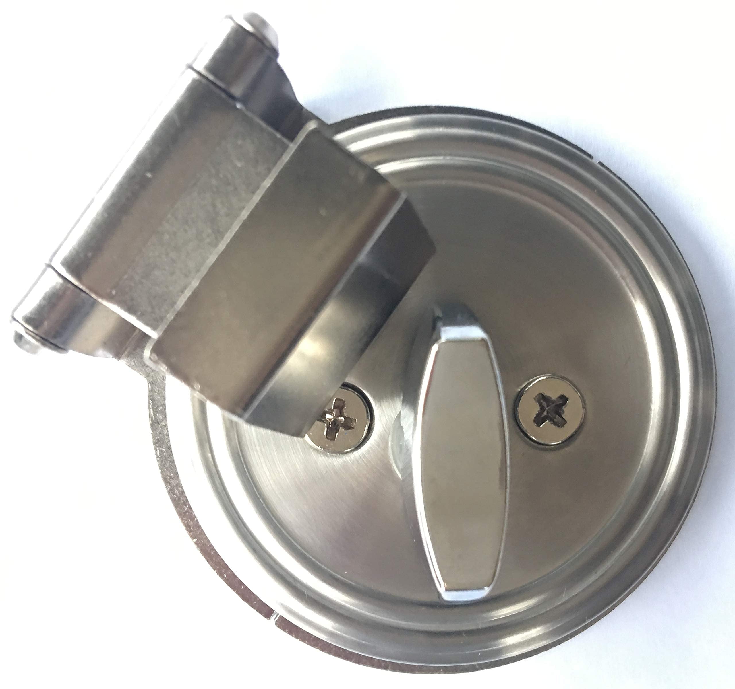Deadbolt Secure, Prevent Lock Bumping, Nickle Color C63