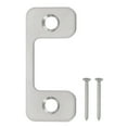 thumbnail image 1 of Deadbolt Strike Plate, Adjustable Door Strike Plate with Screws Stainless Steel Silver, 1 of 6