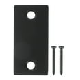thumbnail image 1 of Deadbolt Strike Plate, Adjustable Door Strike Plate with Screws Stainless Steel for Electronic Locks Home and Rental Black, 1 of 6