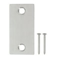 thumbnail image 1 of Deadbolt Strike Plate, Adjustable Door Strike Plate with Screws Stainless Steel for Electronic Locks Home and Rental Silver, 1 of 6