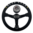 thumbnail image 1 of Deadboyz Suede Steering Wheel + Hub Kit For Nissan Datsun 280Z 260Z 240Z 620 510 C10, 1 of 7