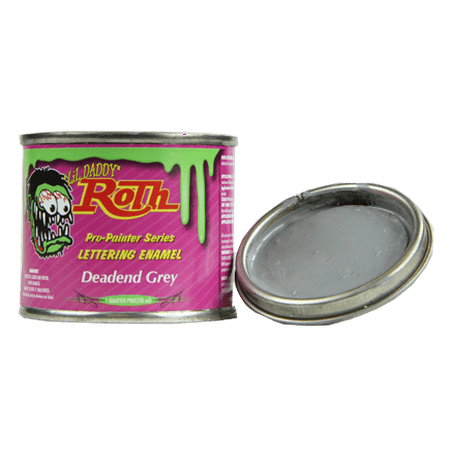 Deadend Grey Lettering Enamel