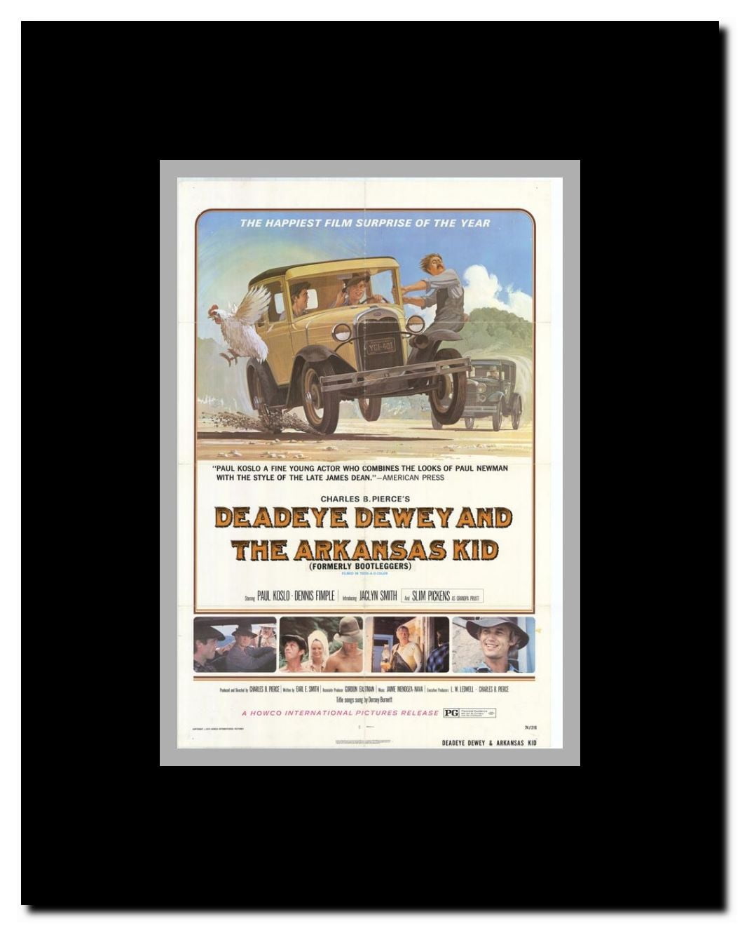 Deadeye Dewey and the Arkansas Kid Framed Movie Poster