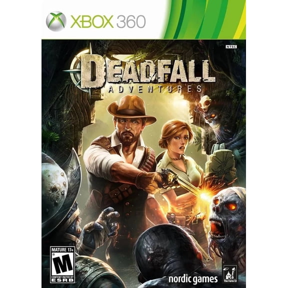Deadfall Adventures Xbox 360 Brand New Game (2013 Action/Adventure Shooter)