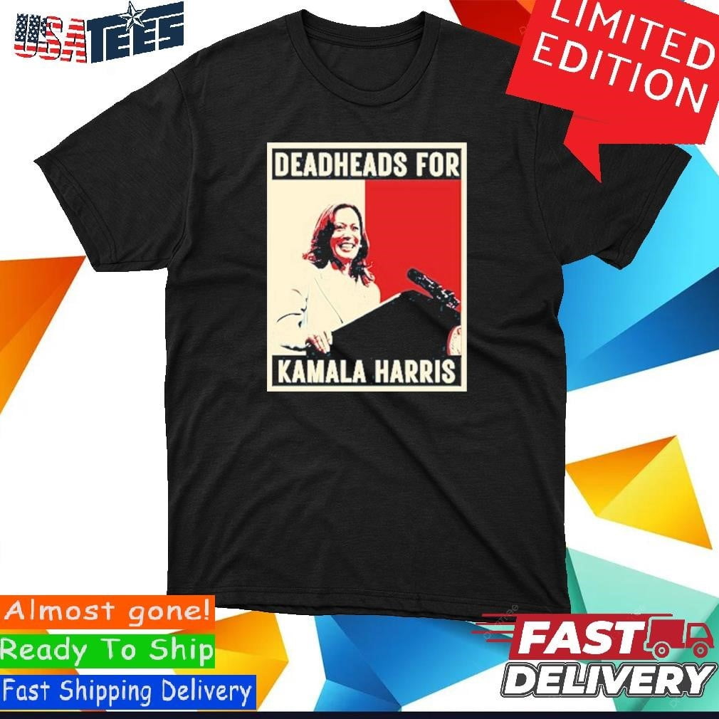 Deadheads For Kamala Harris 2024 Pop Art Tshirt