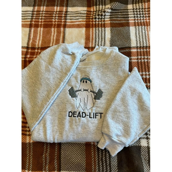 Deadlift Halloween Embroidered Sweatshirt