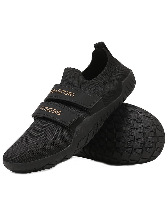 Deadlift Shoes - Weight Lifting Shoes for Men Women - Weightlifting Squat Shoes Fitness Cross-Trainer Barefoot Gym Training Sneakers