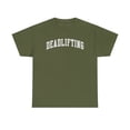 thumbnail image 1 of Deadlift Weightlifting Lifting Weights Workout Shirt Gifts Tshirt Crew Neck, 1 of 2