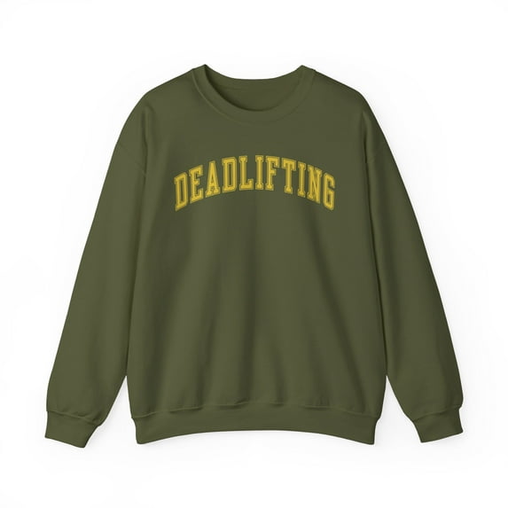 Deadlift Weightlifting Weights Workout Sweatshirt Gifts Crew Neck Shirt