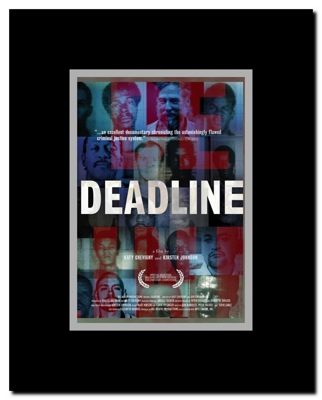 Deadline Framed Movie Poster