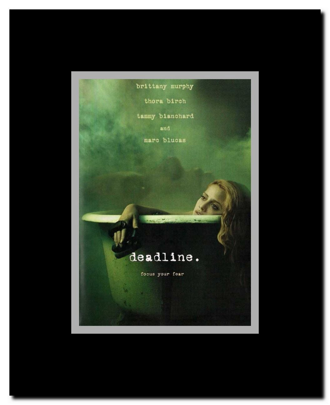 Deadline Framed Movie Poster