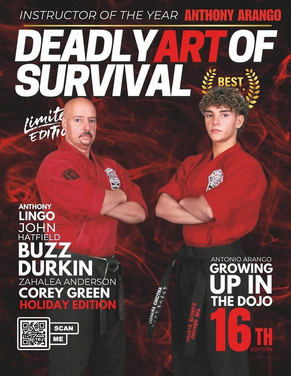 Anthony Ryu Lindow Deadly Art of Survival Magazine 16th Edition: Featuring Anthony Arango ...