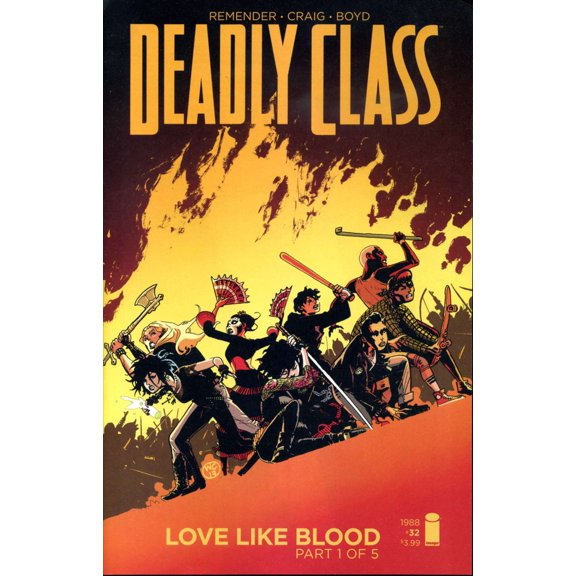 Deadly Class #32A VF ; Image Comic Book