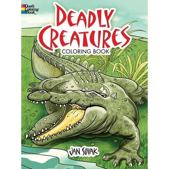 Deadly Creatures Coloring Book