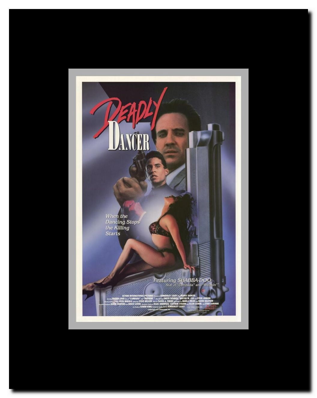 Deadly Dancer Framed Movie Poster