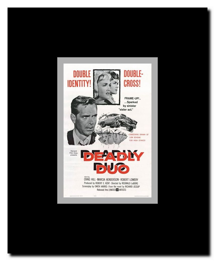 Deadly Duo Framed Movie Poster