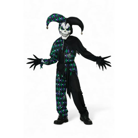 California Costumes Deadly Jester Child Costume | Medium Male