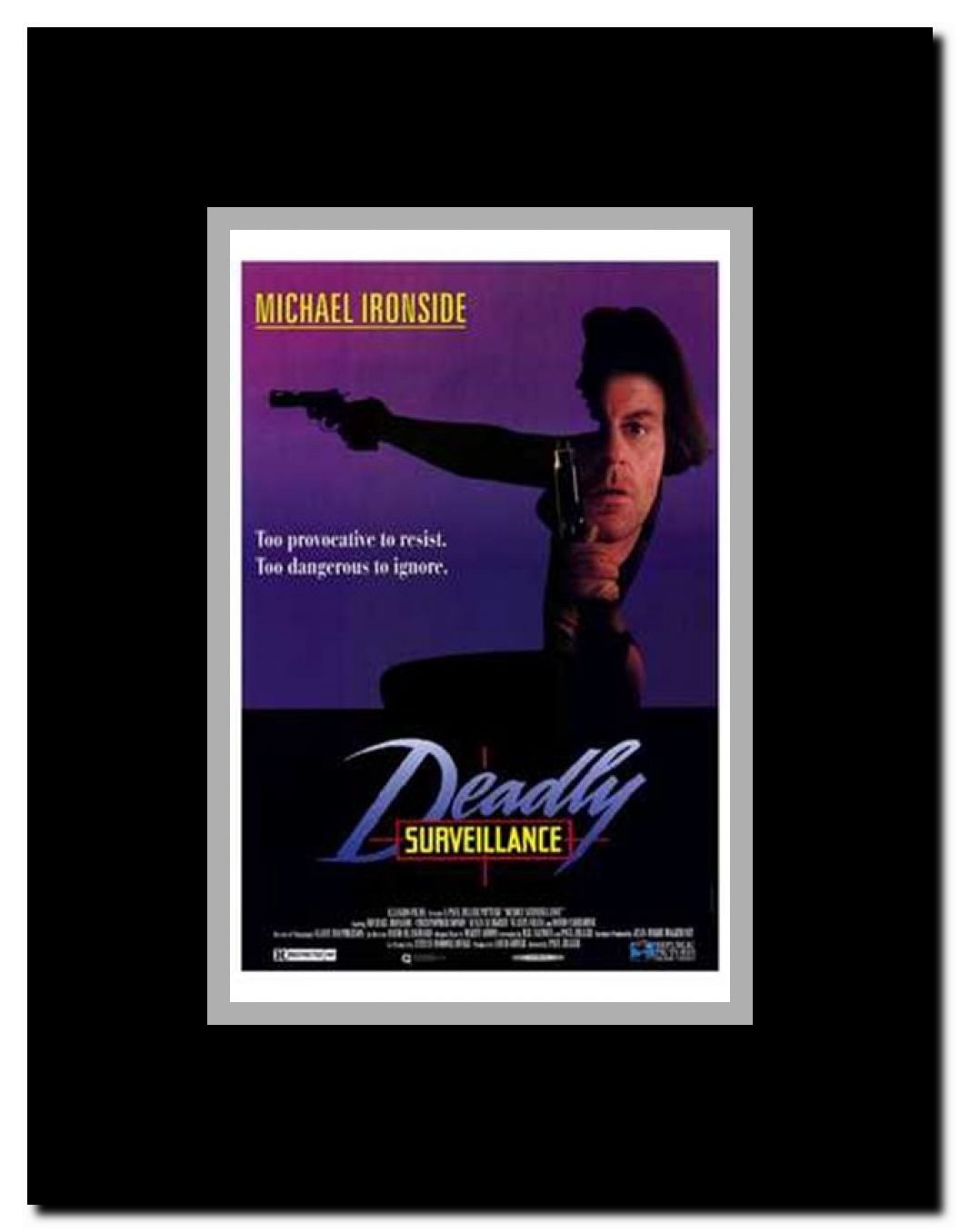 Deadly Surveillance Framed Movie Poster