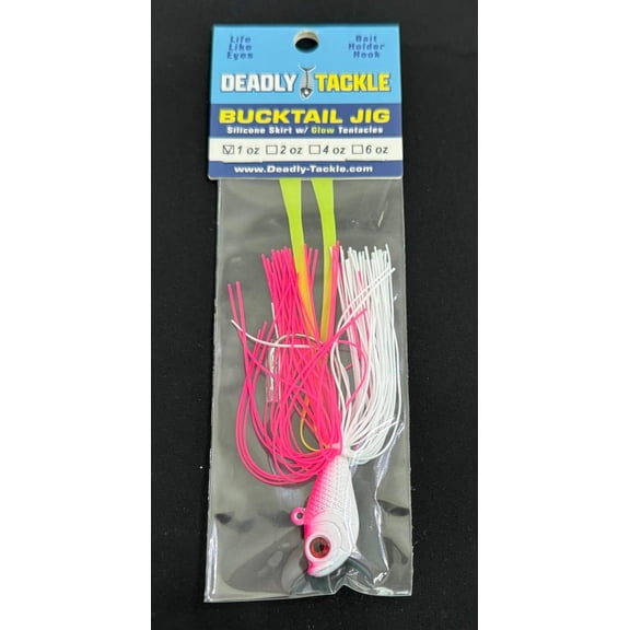 Deadly Tackle Bucktail Jig