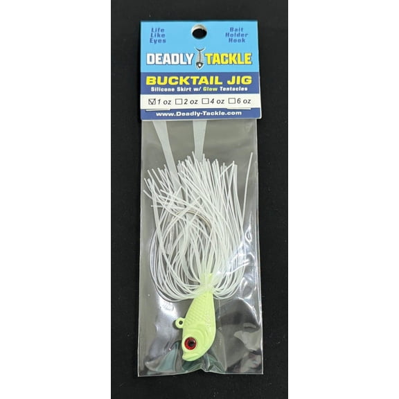 Deadly Tackle Bucktail Jig