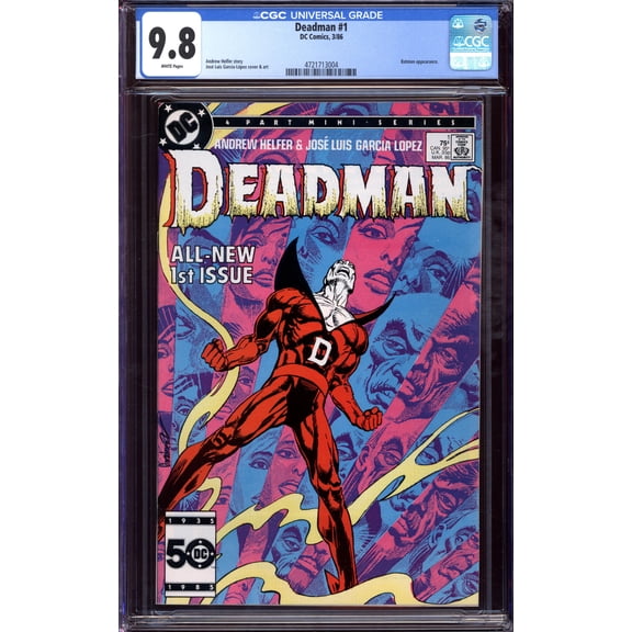 Deadman #1 - CGC 9.8 Comic Book