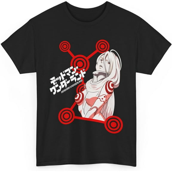 Deadman Wonderland Shiro T-Shirt Merch Casual Short Sleeved T Shirt Unisex Tee