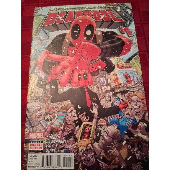 Deadpool #1 Comic Book