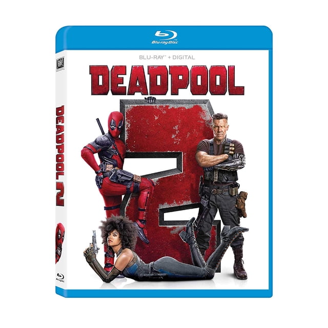 Deadpool 2 (Blu-ray + DVD) - Walmart Business Supplies