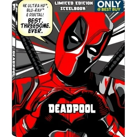 Deadpool [SteelBook] [2 Year Anniversary Edition] [4K Ultra HD Blu-ray] [Only @ Best Buy] [2016]
