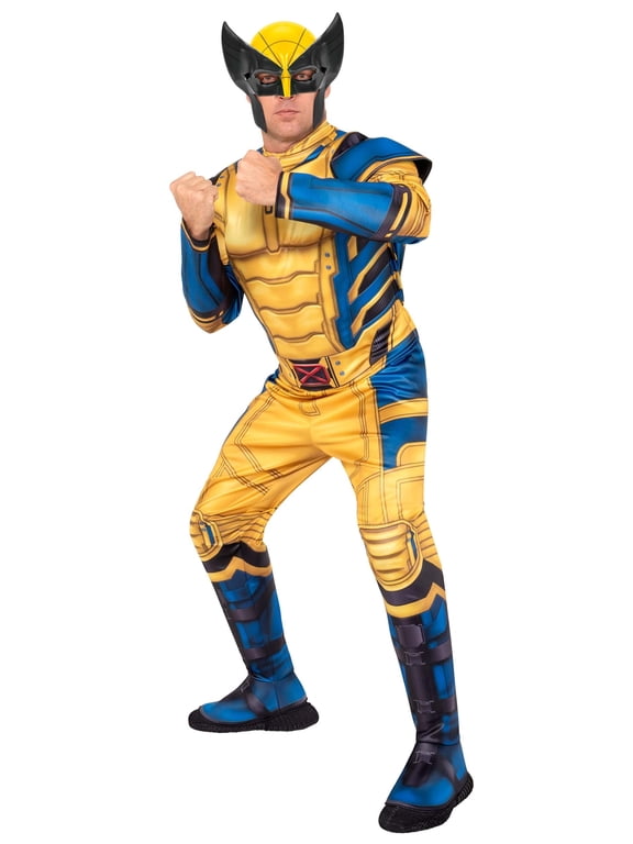 Morris Costumes JWC5407XL Qualux Marvel Deadpool & Wolverine Costume for Adults - Extra Large