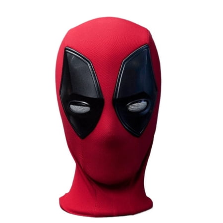 Deadpool 3 Helmet Mask – Remote Control LED Light-Up Eyes, Collectible Cosplay Headwear (Boxed)