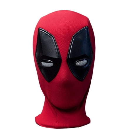 Deadpool 3 Helmet Mask – Remote-Control LED Light-Up & Movable Eyes, Collectible Cosplay Headgear (Boxed)